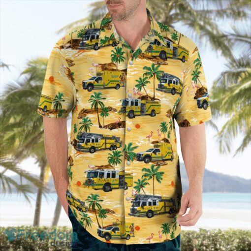 Fallston, Maryland, Fallston Fire Company Hawaiian Shirt Men Women Beach Shirt Product Photo 3