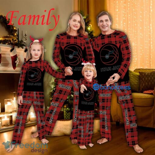 Family Pajamas Set NBA Utah Jazz Caro For Fans Holidays - Family Pajamas Set NBA Utah Jazz Caro For Fans Holidays