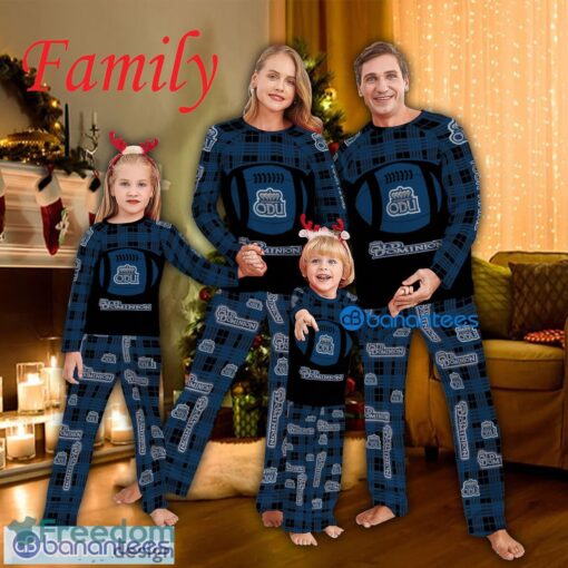 Family Pajamas Set NCAA Old Dominion Monarchs Caro For Fans Holidays - Family Pajamas Set NCAA Old Dominion Monarchs Caro For Fans Holidays