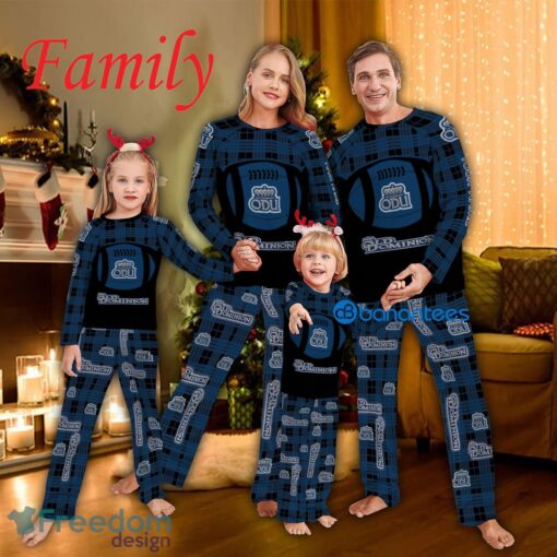 Family Pajamas Set NCAA Old Dominion Monarchs Caro For Fans Holidays - Family Pajamas Set NCAA Old Dominion Monarchs Caro For Fans Holidays