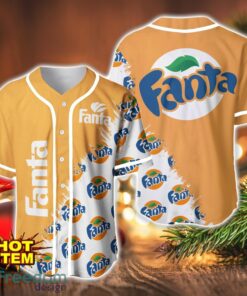 Fanta Logo Printed Baseball Jersey Shirt For Men And Women