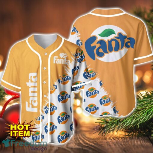 Fanta Logo Printed Baseball Jersey Shirt For Men And Women Product Photo 1