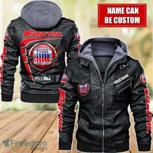 Fantic 2D Leather Jacket For Men Custom Name Special Gift Ideas Product Photo 1