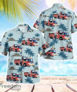 Farmington Fire Department 3D Summer Aloha Hawaiian Shirt Product Photo 1