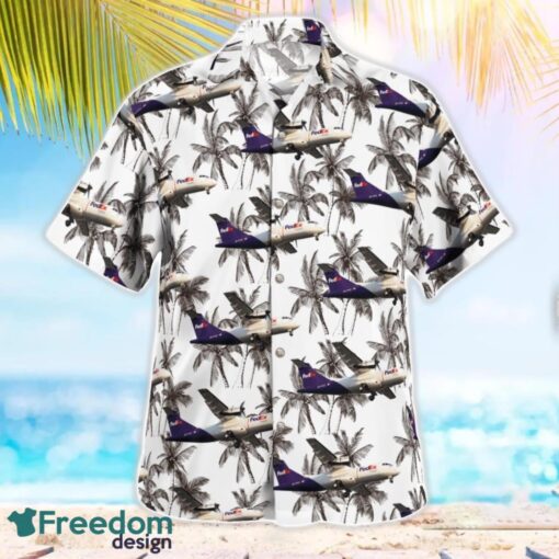 FedEx Feeder ATR 42-300(F) Beach Hawaiian Shirt Product Photo 3