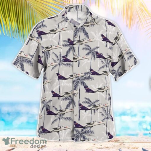 FedEx Feeder ATR 72-200F Beach Hawaiian Shirt Product Photo 3