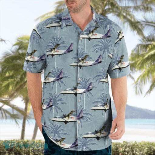 FedEx Short 360-300F Beach Hawaiian Shirt Product Photo 4