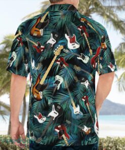 Fender Jazz Bass 3D Hawaiian Shirt Product Photo 2