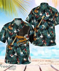 Fender Jazz Bass 3D Hawaiian Shirt