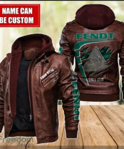 Fendt 2D Leather Jacket For Men Custom Name Special Gift Ideas Product Photo 2