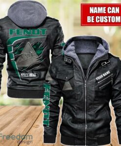 Fendt 2D Leather Jacket For Men Custom Name Special Gift Ideas