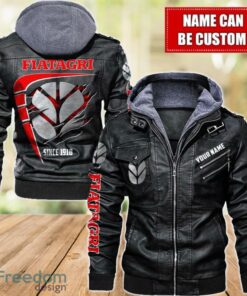 Fiatagri 2D Leather Jacket For Men Custom Name Special Gift Ideas