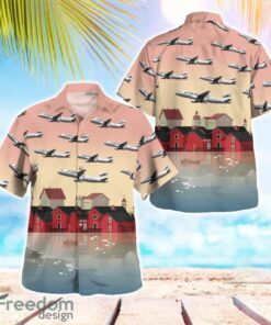 Finland Finnair Airbus A320-200 Hawaiian Shirt Summer Beach Shirt