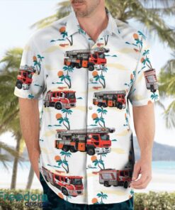 Finland Helsinki City Fire Brigade 3D Summer Aloha Hawaiian Shirt Product Photo 3