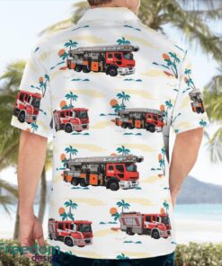 Finland Helsinki City Fire Brigade 3D Summer Aloha Hawaiian Shirt Product Photo 4