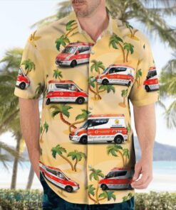 Finland Helsinki Emergency rushes rescue 3D Summer Aloha Hawaiian Shirt Product Photo 3