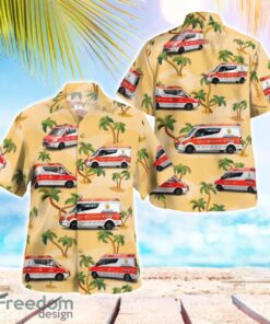 Finland Helsinki Emergency rushes rescue 3D Summer Aloha Hawaiian Shirt