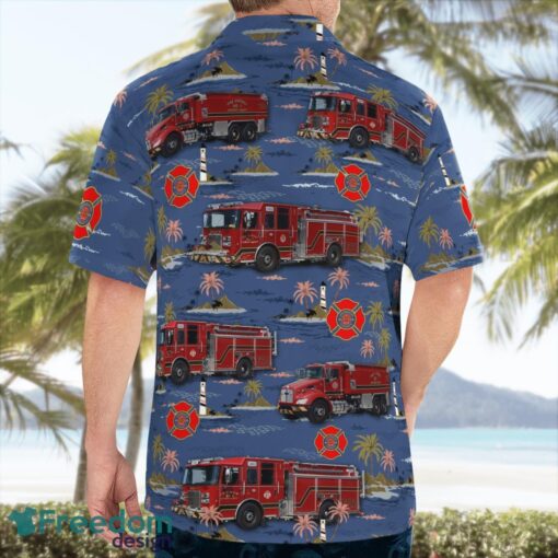 Fire District #1 Of Johnson County, KS Beach Hawaiian Shirt Summer Gift Product Photo 2