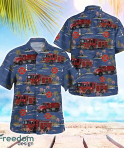 Fire District #1 Of Johnson County, KS Beach Hawaiian Shirt Summer Gift