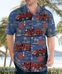 Fire District #1 Of Johnson County, KS Beach Hawaiian Shirt Summer Gift Product Photo 4