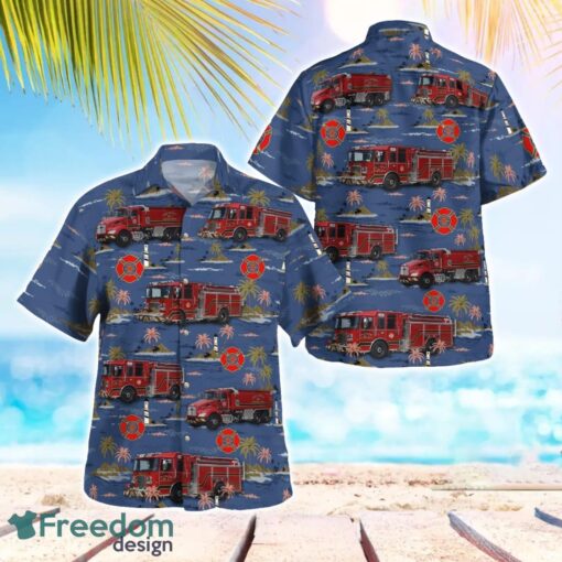 Fire District #1 Of Johnson County, KS Beach Hawaiian Shirt Summer Gift Product Photo 1