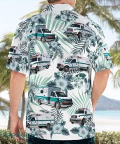 FirstHealth EMS 3D Summer Aloha Hawaiian Shirt Product Photo 2