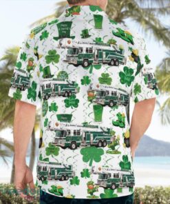 Fitchburg (WI) Fire Department, Saint Patrick's Day 3D Hawaiian Shirt Product Photo 2