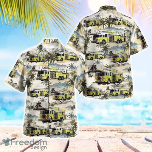 Flint Hill Fire Department Beach Hawaiian Shirt Summer Gift Product Photo 1