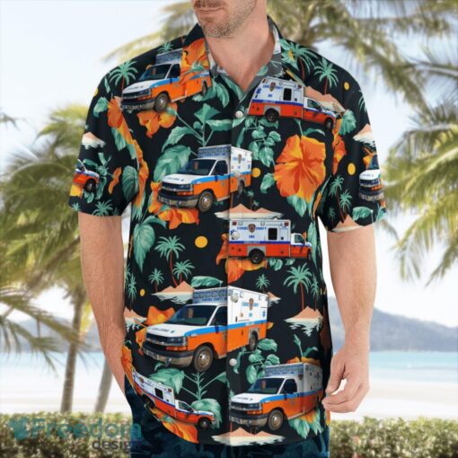 Florence County EMS Peer Support Team Beach Hawaiian Shirt Summer Gift Product Photo 3