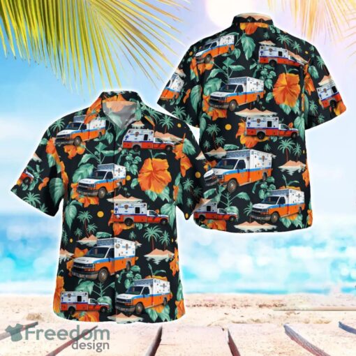 Florence County EMS Peer Support Team Beach Hawaiian Shirt Summer Gift Product Photo 1