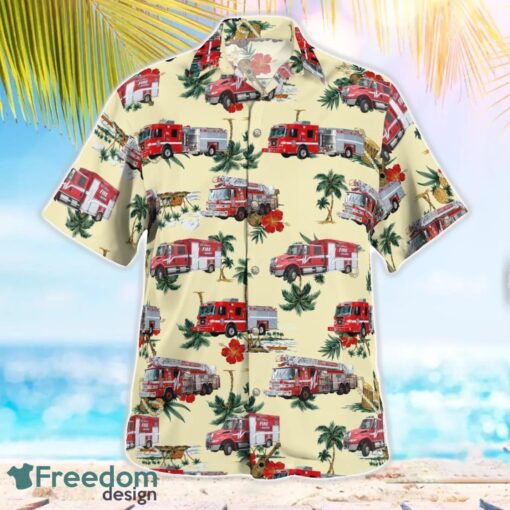 Florida Fort Lauderdale Fire-Rescue Department Hawaiian Shirt Summer Beach Gift Product Photo 2