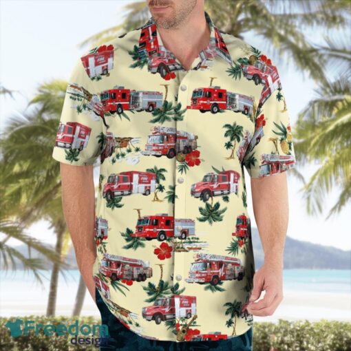 Florida Fort Lauderdale Fire-Rescue Department Hawaiian Shirt Summer Beach Gift Product Photo 3