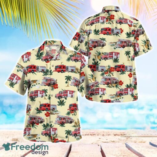 Florida Fort Lauderdale Fire-Rescue Department Hawaiian Shirt Summer Beach Gift Product Photo 1