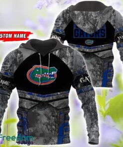 Florida Gators Grey Black Hunting AOP T-Shirt Hoodie Sweatshirt Zip Hoodie Custom Name Product Photo 1