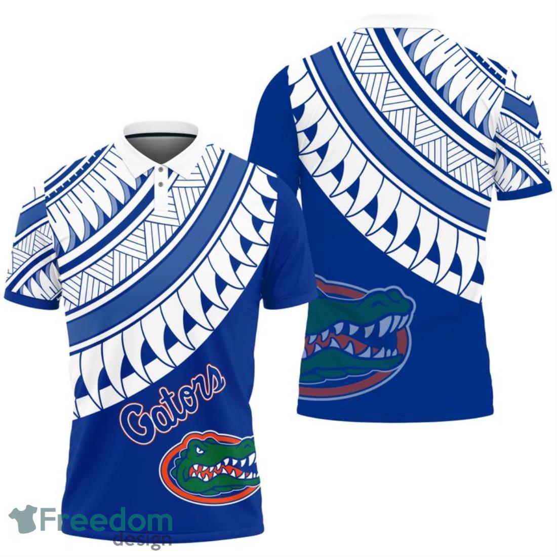 Florida Gators Polynesian Pattern Polo Shirt image Florida Gators Polynesian Pattern Polo Shirt Product Photo 1