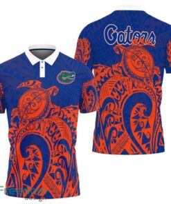 Florida Gators Turtle Polynesian Pattern Polo Shirt
