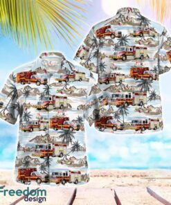 Florida, Highlands County Fire Rescue Beach Hawaiian Shirt