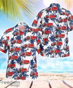 Florida, Highlands Lakes Volunteer Fire Rescue Hawaiian Shirt Summer Beach Gift