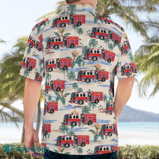 Florida, Holly-Navarre Fire District Hawaiian Shirt Men Women Beach Shirt Product Photo 2