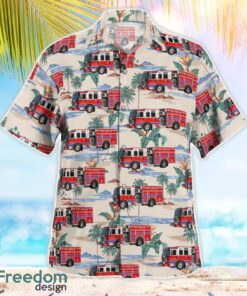 Florida, Holly-Navarre Fire District Hawaiian Shirt Men Women Beach Shirt Product Photo 3