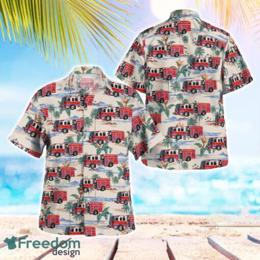 Florida, Holly-Navarre Fire District Hawaiian Shirt Men Women Beach Shirt Product Photo 1