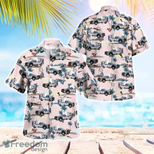 Florida, Holmes County EMS Hawaiian Shirt Summer Beach Gift Product Photo 1