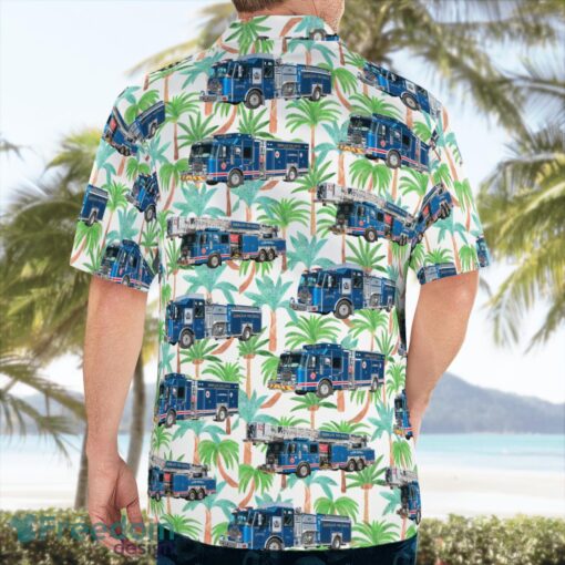 Florida, Immokalee Fire Truck Hawaiian Shirt Men Women Beach Shirt Product Photo 2