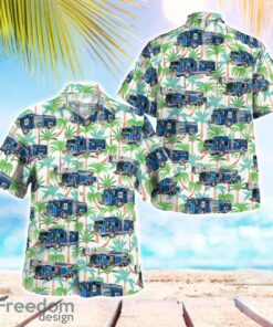 Florida, Immokalee Fire Truck Hawaiian Shirt Men Women Beach Shirt Product Photo 1