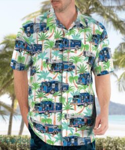 Florida, Immokalee Fire Truck Hawaiian Shirt Men Women Beach Shirt Product Photo 4