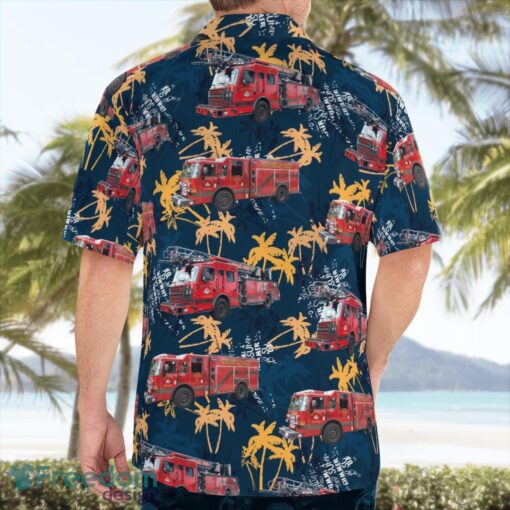 Florida, Madeira Beach Fire Department Hawaiian Shirt Summer Beach Shirt Product Photo 2