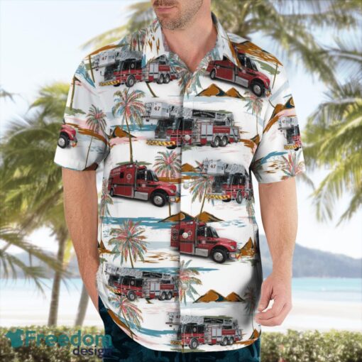 Florida, Maitland Fire Department Beach Hawaiian Shirt Summer Gift Product Photo 3