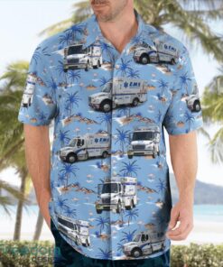 Florida, Manatee County Emergency Medical Services Beach Hawaiian Shirt Product Photo 4