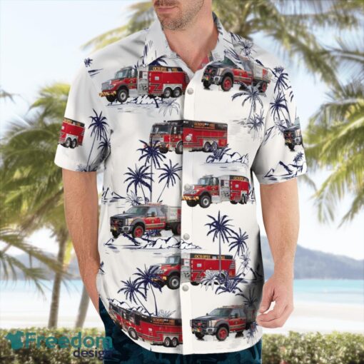 Florida, Ochopee Fire Rescue Hawaiian Shirt Summer Beach Shirt Product Photo 4