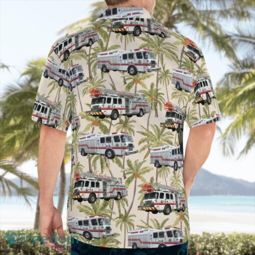 Florida, Palm Harbor Fire Rescue Hawaiian Shirt Men Women Beach Shirt Product Photo 2